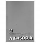 Atlas AK 4500A Parts Catalog
